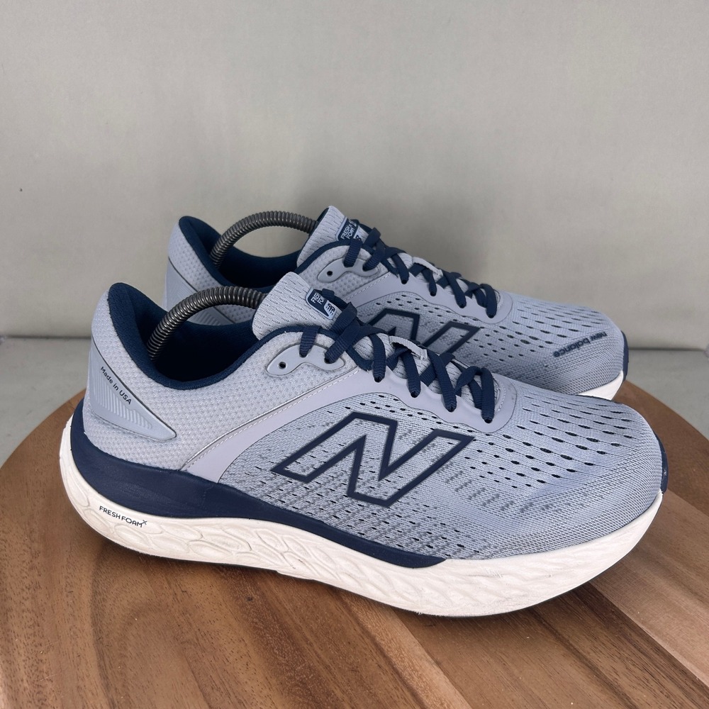 New Balance 1540v4 Fresh Foam X Mens Grey Navy Running Shoes M1540GR4 Size 10.5